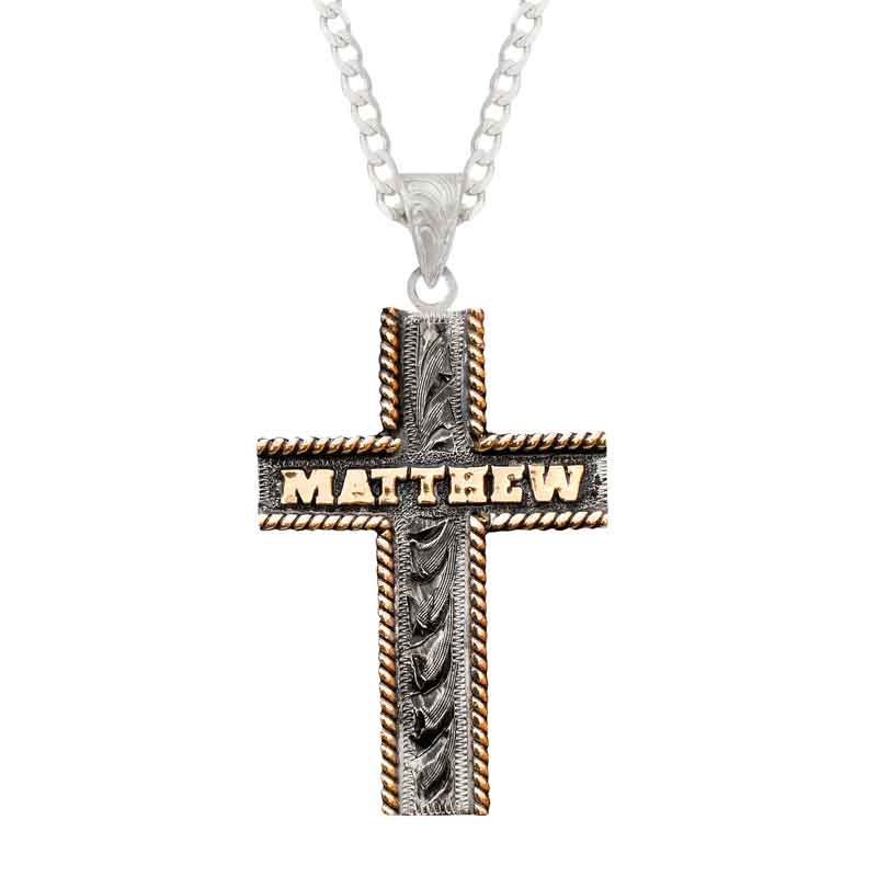 COMMITMENT CROSS NECKLACE